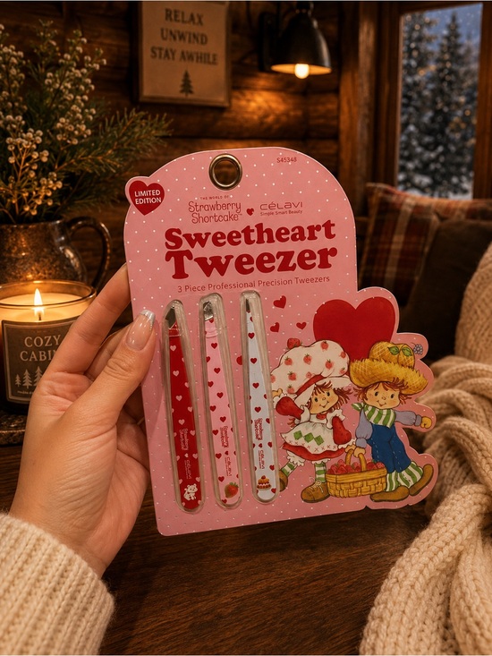 Accessories - Strawberry Shortcake Sweetheart Tweezers - Pink